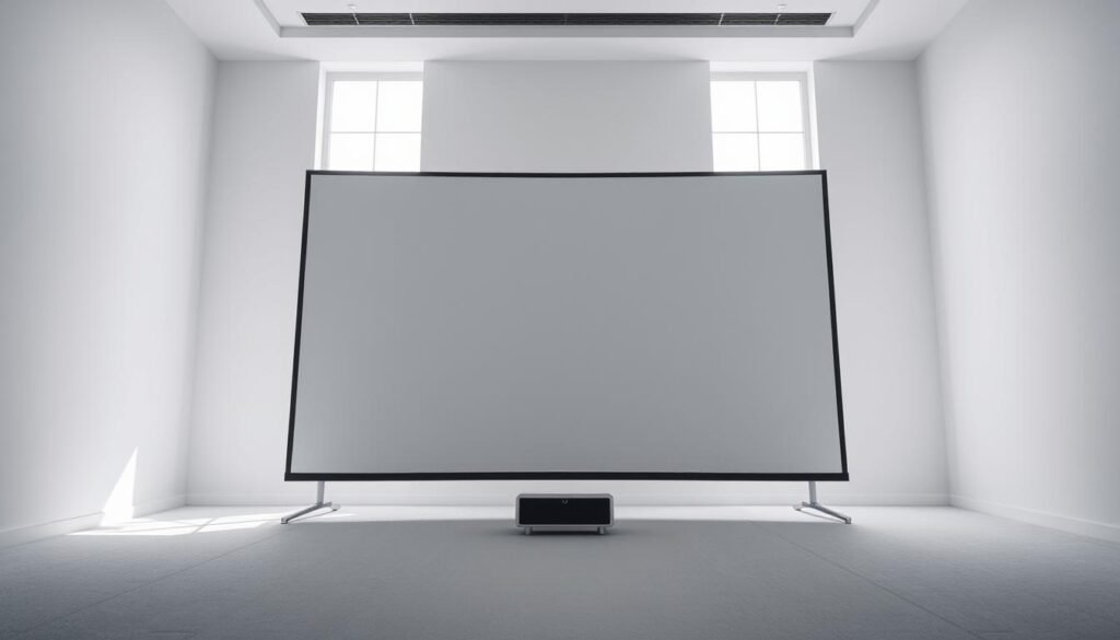 A sleek, modern projector screen stands in a bright, minimalist room, its trapezoidal shape distorted by the angle of the camera. The Aloha projector, with its clean lines and sophisticated design, is positioned carefully to capture the essence of the "字幕機梯形修正" concept. Soft, diffused lighting from large windows illuminates the screen, highlighting its angular geometry and creating a sense of depth and perspective. The camera is angled slightly upwards, emphasizing the trapezoidal effect and inviting the viewer to explore the technical details of this projection system. The overall mood is one of precision, clarity, and a celebration of the interplay between form and function. A sleek, modern projector screen stands in a bright, minimalist room, its trapezoidal shape distorted by the angle of the camera. The Aloha projector, with its clean lines and sophisticated design, is positioned carefully to capture the essence of the "字幕機梯形修正" concept. Soft, diffused lighting from large windows illuminates the screen, highlighting its angular geometry and creating a sense of depth and perspective. The camera is angled slightly upwards, emphasizing the trapezoidal effect and inviting the viewer to explore the technical details of this projection system. The overall mood is one of precision, clarity, and a celebration of the interplay between form and function.
