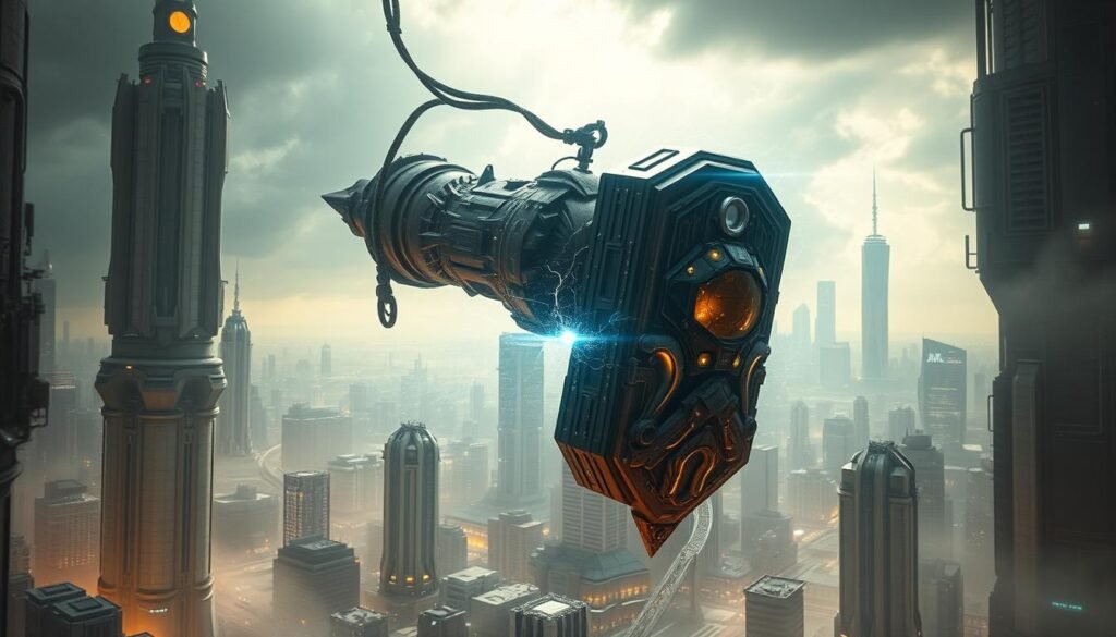 A sprawling, futuristic cityscape of towering high-rises and advanced infrastructure, bathed in a dramatic, ethereal lighting. In the foreground, a colossal, ornate hammer hovers, its intricate mechanisms glowing with a pulsing, electric energy. The hammer's power builds and compounds, radiating an aura of immense, otherworldly might. In the background, the iconic UTown skyline stands tall, hinting at the grand scale and technological prowess of this futuristic realm. The scene evokes a sense of awe, power, and the relentless accumulation of might. A sprawling, futuristic cityscape of towering high-rises and advanced infrastructure, bathed in a dramatic, ethereal lighting. In the foreground, a colossal, ornate hammer hovers, its intricate mechanisms glowing with a pulsing, electric energy. The hammer's power builds and compounds, radiating an aura of immense, otherworldly might. In the background, the iconic UTown skyline stands tall, hinting at the grand scale and technological prowess of this futuristic realm. The scene evokes a sense of awe, power, and the relentless accumulation of might.