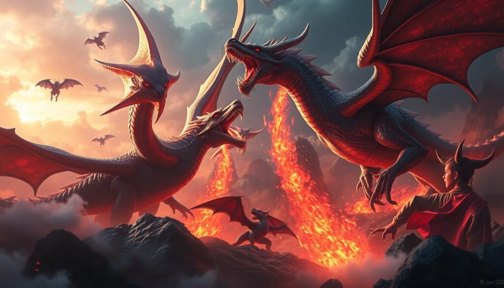 生成「魔龍之戰」遊戲的圖片 生成「魔龍之戰」遊戲的圖片